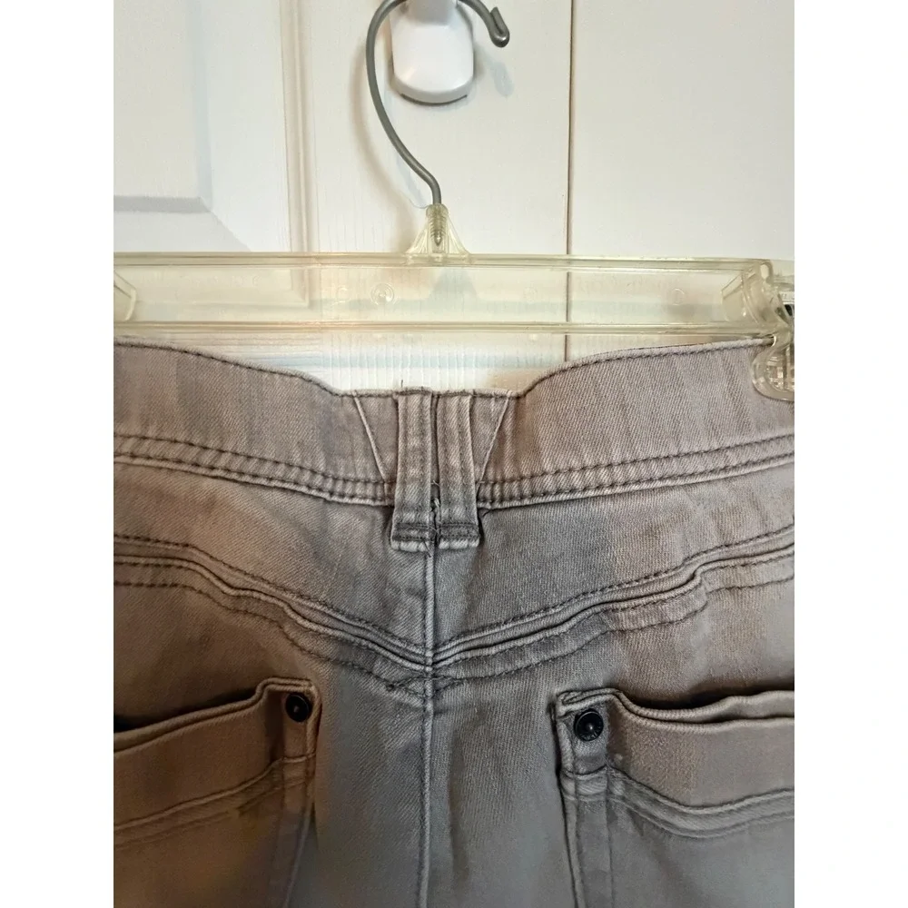 Democracy Absolution Skinny Jeans Grey Denim Pants Womens Size 12